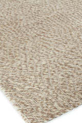 Exquisite Rugs Woven Earth Flatweave New Zealand Wool in 3425 Beige 6' x 9' Area Rug