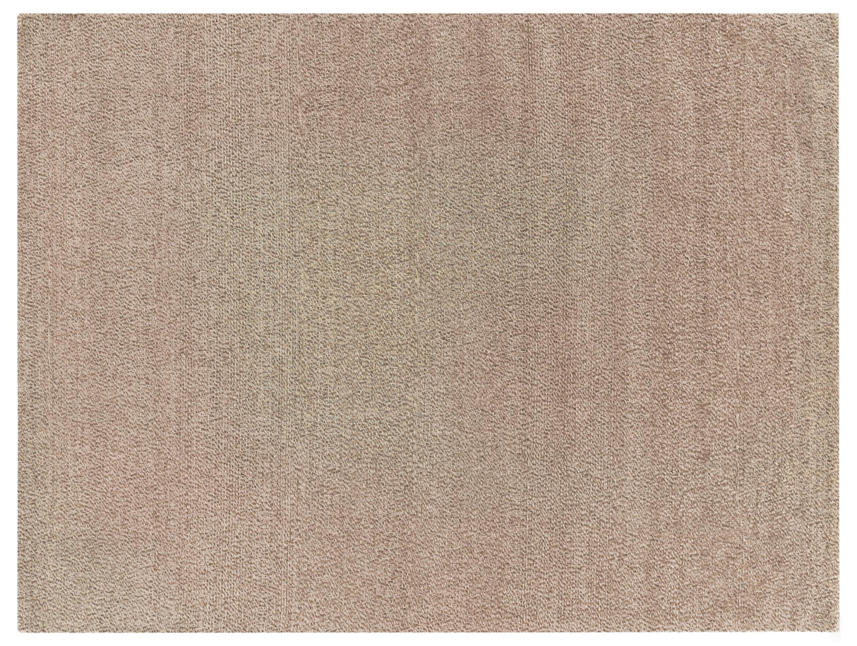 Exquisite Rugs Woven Earth Flatweave New Zealand Wool in 3428 Beige 8' x 10' Area Rug