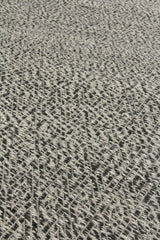 Exquisite Rugs Woven Earth Flatweave New Zealand Wool in 3430 Charcoal 8' x 10' Area Rug