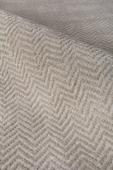 Exquisite Rugs Pavo Hand Loomed Tencel in 3465 Light Silver 10' x 14' Area Rug