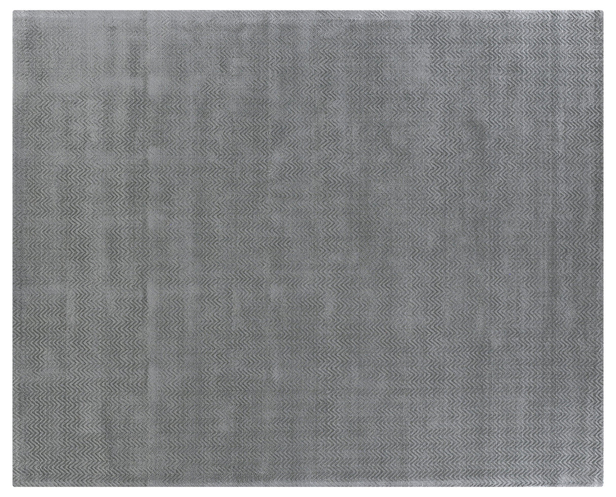 Exquisite Rugs Pavo Hand Loomed Tencel in 3467 Light Blue 10' x 14' Area Rug