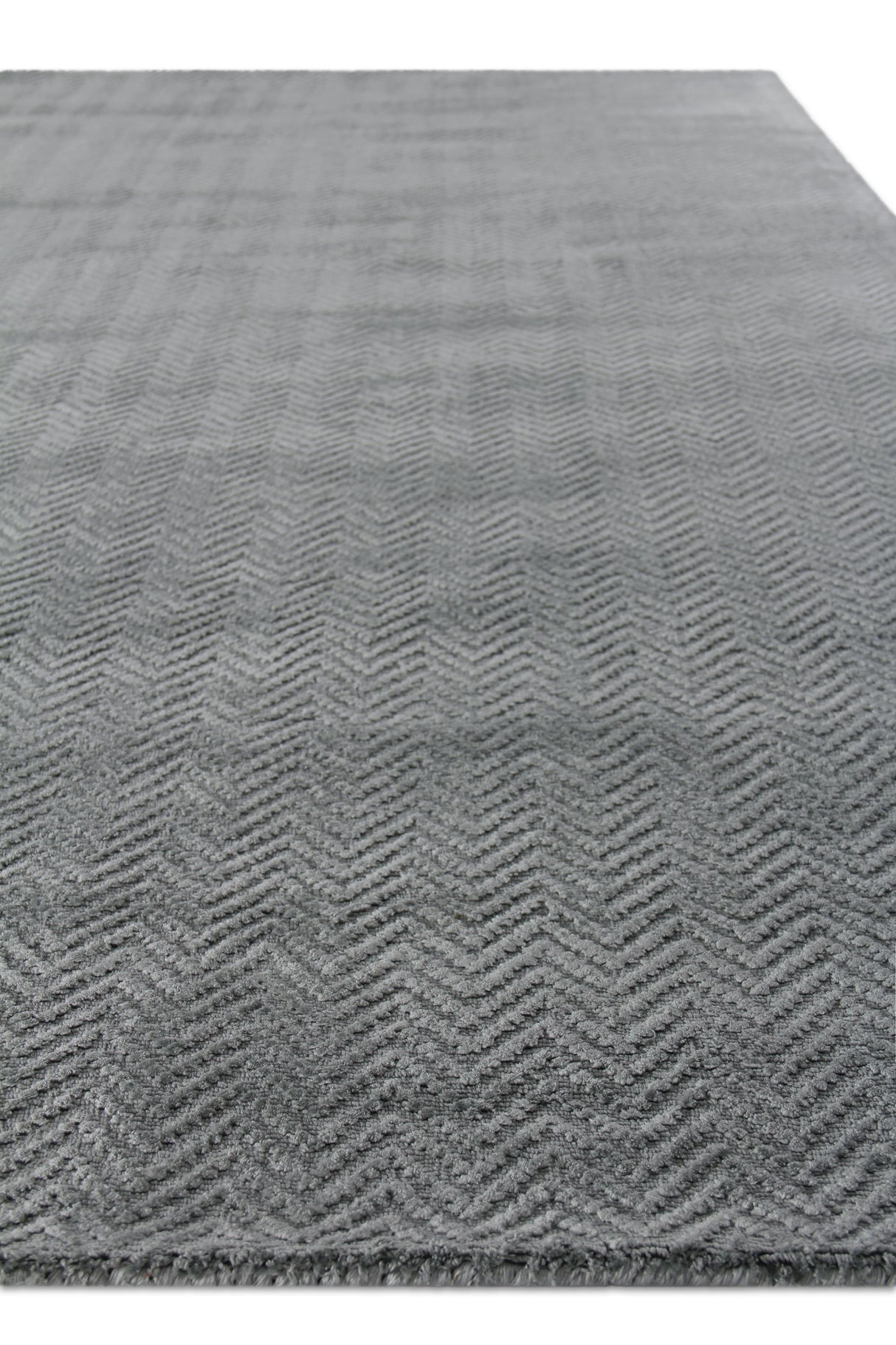 Exquisite Rugs Pavo Hand Loomed Tencel in 3467 Light Blue 10' x 14' Area Rug