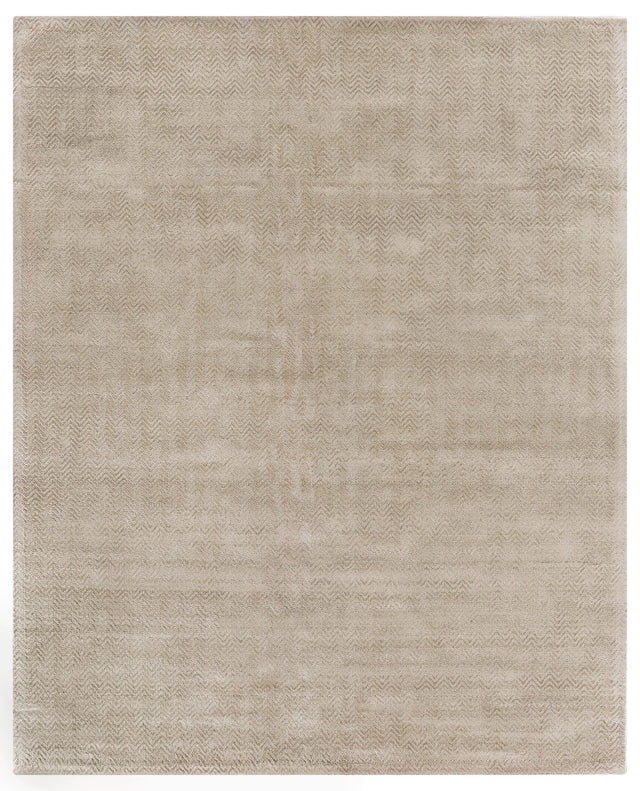 Exquisite Rugs Pavo Hand Loomed Tencel in 3469 Beige 12' x 15' Area Rug