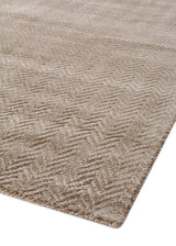 Exquisite Rugs Pavo Hand Loomed Tencel in 3469 Beige 6' x 9' Area Rug