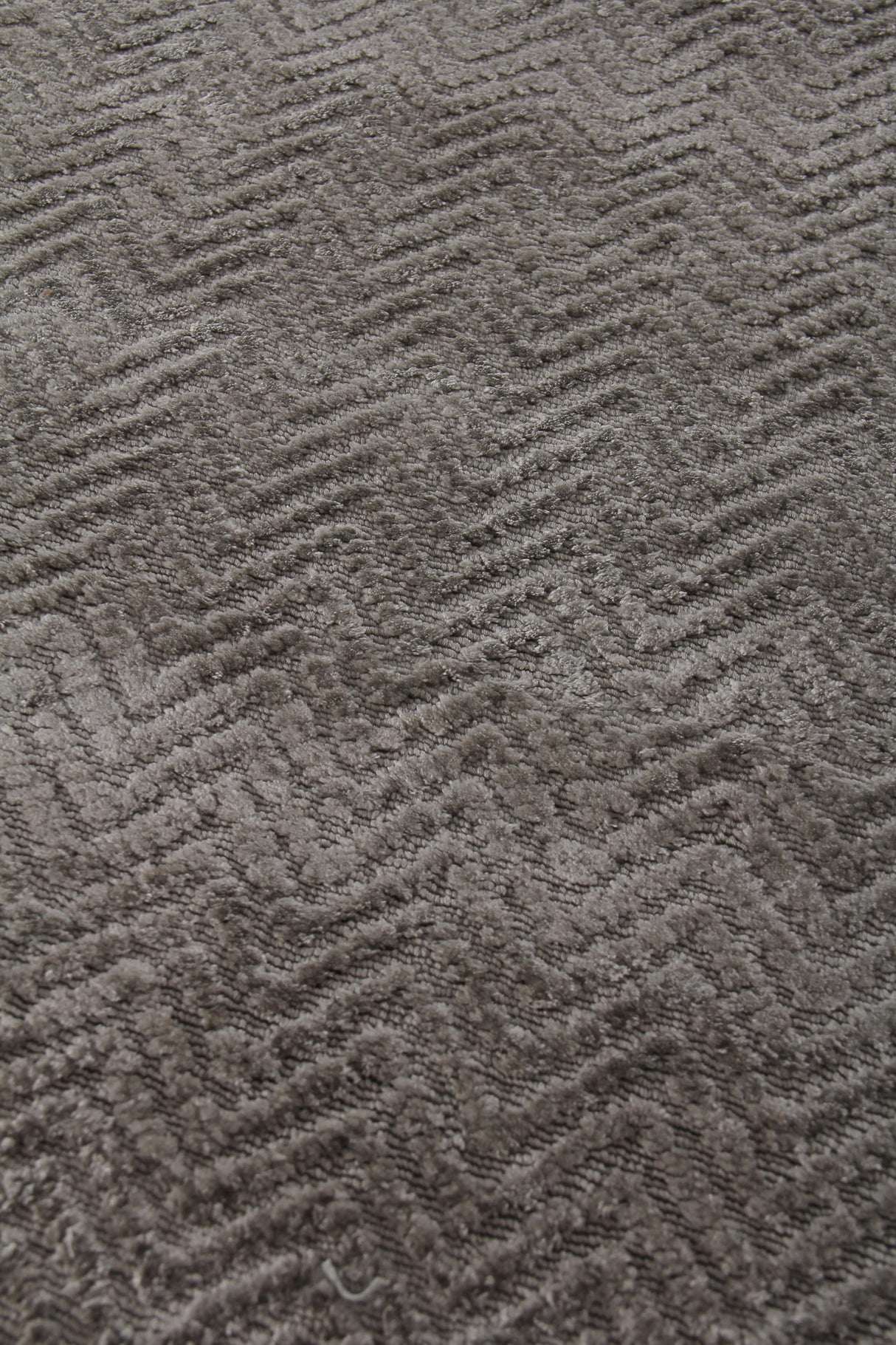 Exquisite Rugs Pavo Hand Loomed Tencel in 3470 Silver 9' x 12' Area Rug