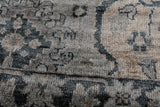 Exquisite Rugs Antique Weave Bamboo Hand Knotted Bamboo Silk in 3483 Blue/Gray 8' x 10' Area Rug