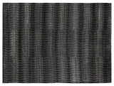 Exquisite Rugs Super Tibetan Hand Knotted Wool/Bamboo Silk in 3524 Gray/Charcoal 10' x 14' Area Rug