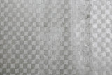 Exquisite Rugs Bubble Hand Loomed Viscose in 3529 Light Silver 12' x 15' Area Rug