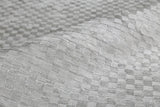 Exquisite Rugs Bubble Hand Loomed Viscose in 3529 Light Silver 12' x 15' Area Rug