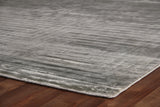Exquisite Rugs Dove Embossed Hand Loomed Viscose in 3572 Aqua 8' x 10' Area Rug