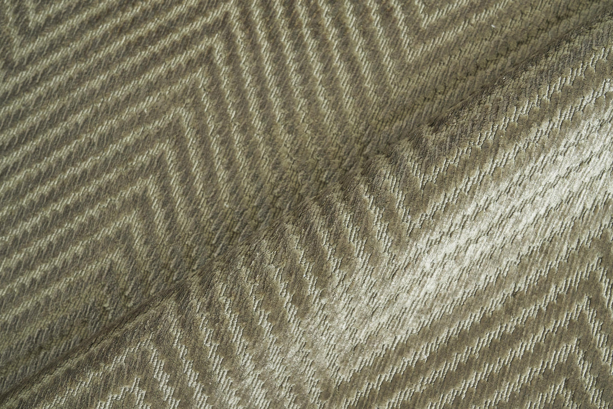 Exquisite Rugs Honeycomb Hand Loomed Viscose in 3594 Khaki 6' x 9' Area Rug