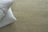 Exquisite Rugs Honeycomb Hand Loomed Viscose in 3594 Khaki 8' x 10' Area Rug