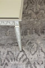 Exquisite Rugs Antique'd Silk Hand Knotted Bamboo Silk in 3708 Taupe 9' x 12' Area Rug