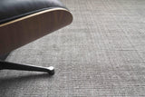 Exquisite Rugs Robin Hand-loomed Bamboo Silk/Wool 3779 Pewter 2' x 3' Area Rug