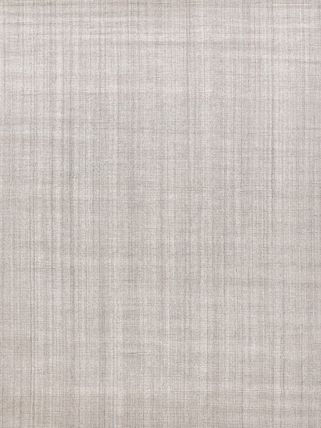 Exquisite Rugs Robin Hand-loomed Bamboo Silk/Wool 3781 Silver 2' x 3' Area Rug