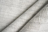 Exquisite Rugs Robin Hand-loomed Bamboo Silk/Wool 3781 Silver 2' x 3' Area Rug
