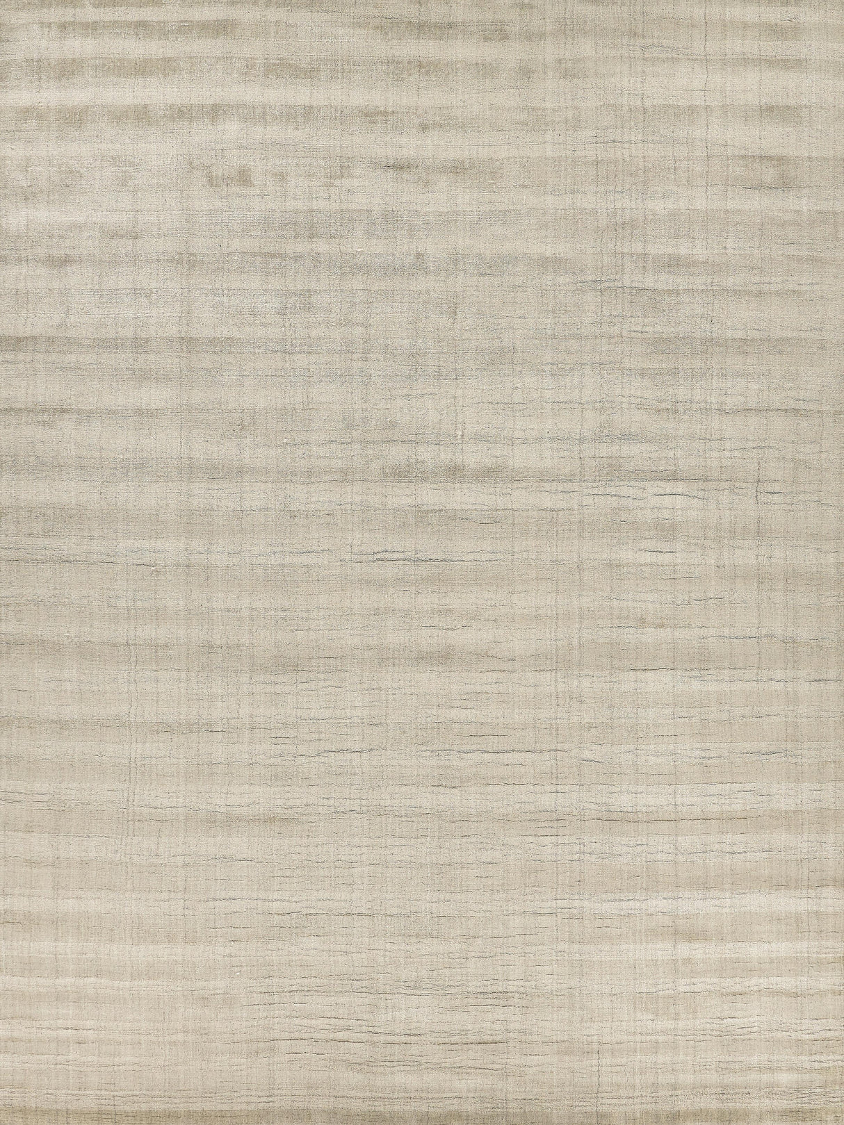 Exquisite Rugs Robin Stripe Hand-loomed Bamboo Silk/Wool 3784 Taupe 2' x 3' Area Rug
