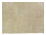 Exquisite Rugs Distressed Suede Handmade Leather Suede in 3823 Soft Gold 8' x 11' Area Rug