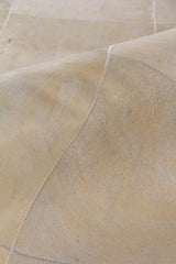 Exquisite Rugs Distressed Suede Handmade Leather Suede in 3823 Soft Gold 8' x 11' Area Rug