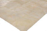 Exquisite Rugs Distressed Suede Handmade Leather Suede in 3823 Soft Gold 8' x 11' Area Rug