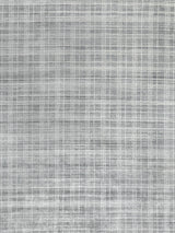 Exquisite Rugs Fairbanks Hand Loomed Bamboo Silk in 3834 Gray/White 12' x 15' Area Rug