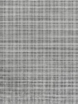 Exquisite Rugs Fairbanks Hand Loomed Bamboo Silk in 3836 Silver/White 14' x 18' Area Rug