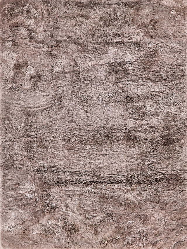 Exquisite Rugs Sheepskin Hand-stitched 3844 Mushroom 2' x 3' Area Rug