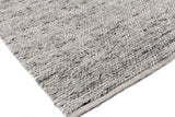 Exquisite Rugs Lauryn Handwoven Polyester/Cotton 3862 Silver 2' x 3' Area Rug