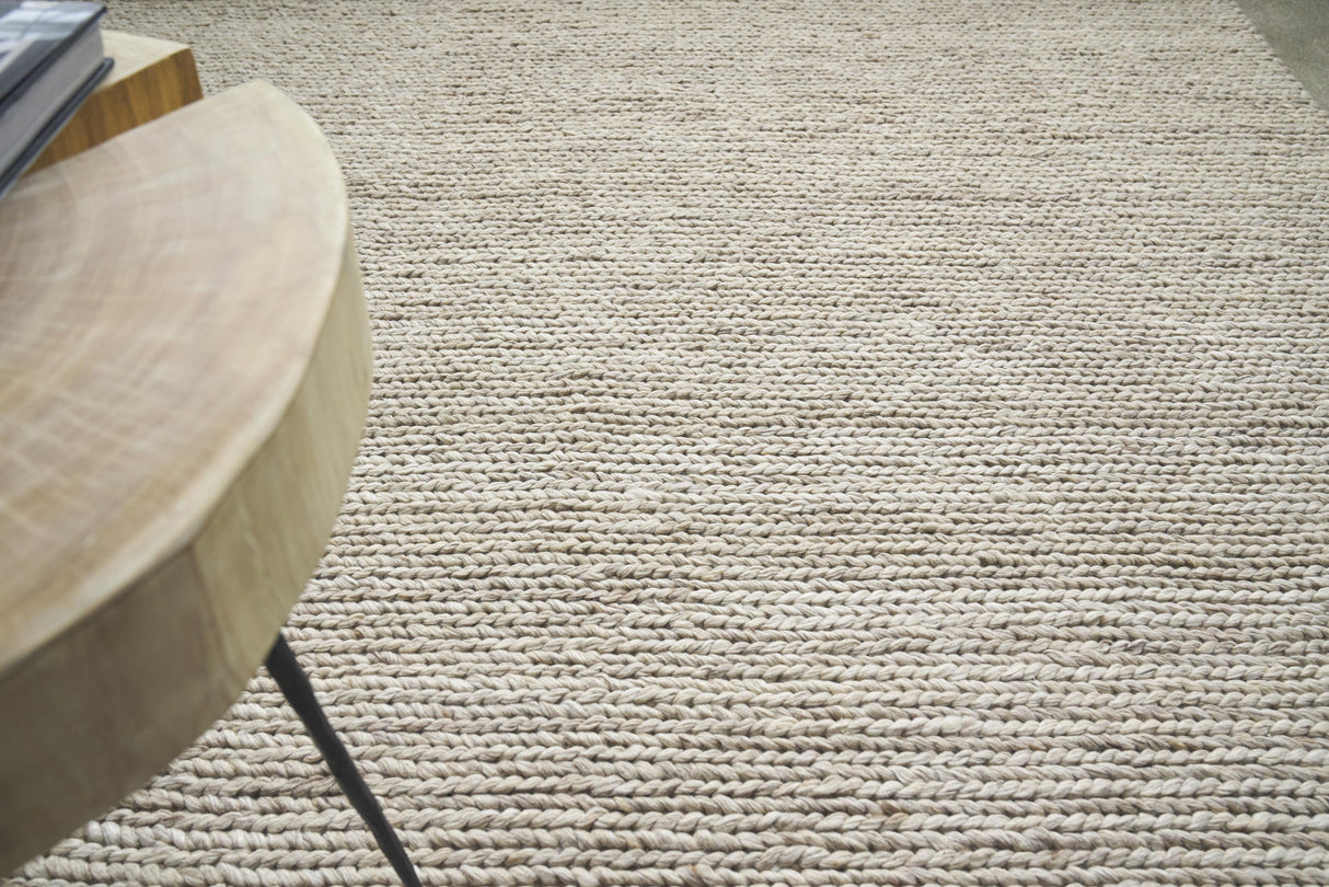 Exquisite Rugs Lauryn Handwoven Polyester/Cotton 3861 Beige 2' x 3' Area Rug