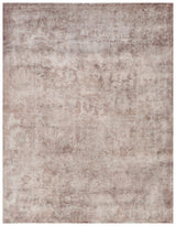 Exquisite Rugs Cassina Hand Loomed Bamboo Silk in 3899 Light Silver 8' x 10' Area Rug