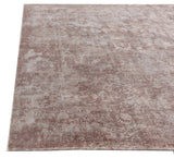 Exquisite Rugs Cassina Hand Loomed Bamboo Silk in 3899 Light Silver 8' x 10' Area Rug