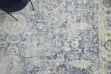 Exquisite Rugs Cassina Hand Loomed Bamboo Silk in 3902 Light Silver/Blue 12' x 15' Area Rug
