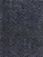 Exquisite Rugs Natural Hide Handmade Leather Hide in 3921 Blue 5' x 8' Area Rug