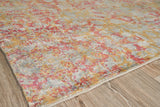 Exquisite Rugs Antolini Hand Loomed Bamboo Silk in 3942 Green/Rust 9' x 12' Area Rug