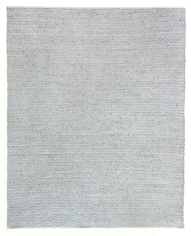 Exquisite Rugs Rialto Hand Woven Polyester/Cotton in 3958 Dark Gray 9' x 12' Area Rug