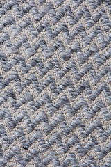 Exquisite Rugs Rialto Hand Woven Polyester/Cotton in 3958 Dark Gray 9' x 12' Area Rug