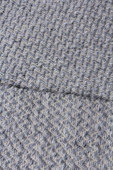 Exquisite Rugs Rialto Hand Woven Polyester/Cotton in 3958 Dark Gray 9' x 12' Area Rug
