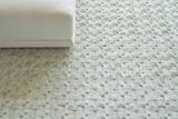 Exquisite Rugs Monroe Silk Hand-loomed Bamboo Silk 3970 Ivory 2' x 3' Area Rug