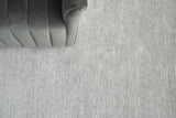 Exquisite Rugs Crush Hand Knotted Bamboo Silk in 3989 Silver 8' x 10' Area Rug