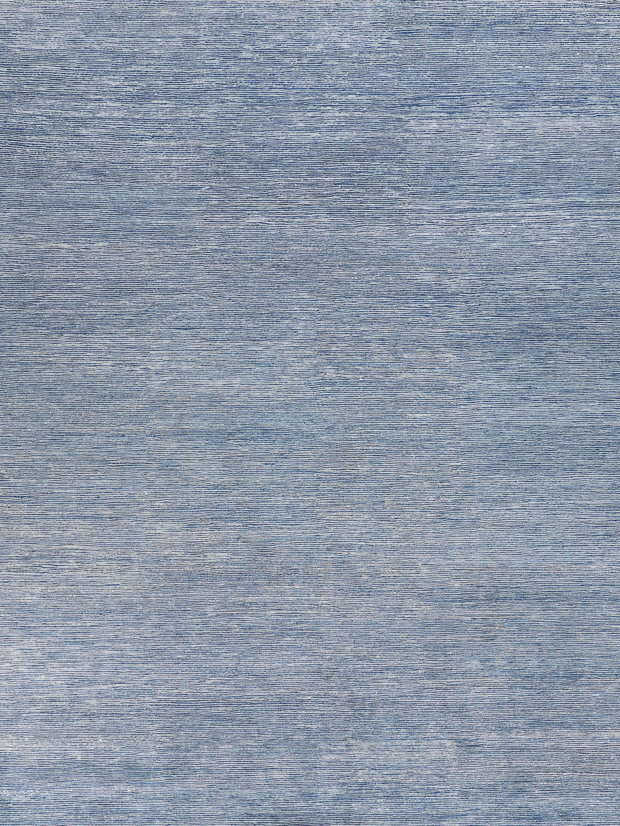 Exquisite Rugs Crush Hand Knotted Bamboo Silk in 3991 Aqua/Dark Aqua 8' x 10' Area Rug