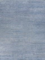 Exquisite Rugs Crush Hand Knotted Bamboo Silk in 3991 Aqua/Dark Aqua 8' x 10' Area Rug