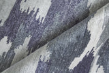 Exquisite Rugs Bamboo Silk Hand Knotted Bamboo Silk in 3998 Navy Blue 6' x 9' Area Rug