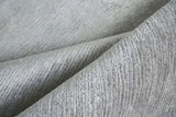 Exquisite Rugs Crush Hand Knotted Bamboo Silk in 4001 Light Silver 9' x 12' Area Rug