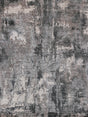 Exquisite Rugs Laureno Hand Knotted Bamboo Silk in 4024 Gray/Charcoal 9' x 12' Area Rug