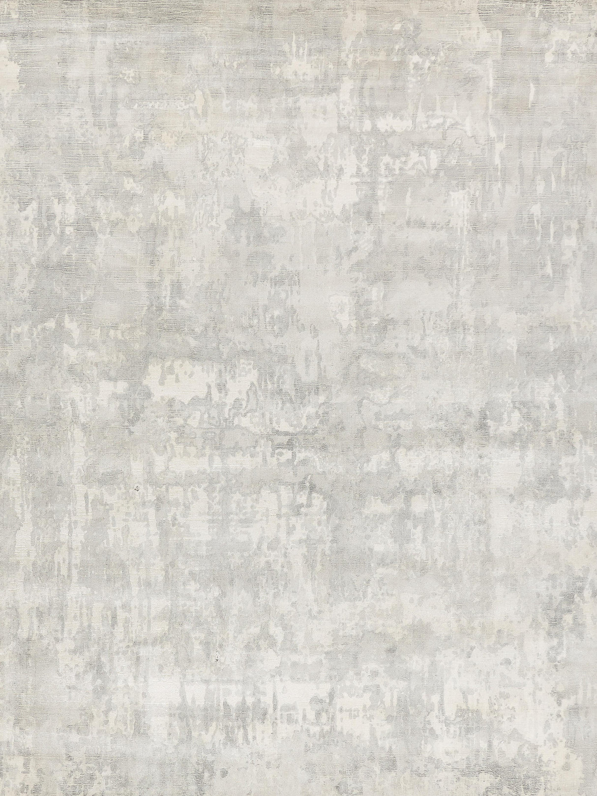 Exquisite Rugs Murano Hand-loomed Wool/Bamboo Silk 4030 Silver 10' x 18' Area Rug