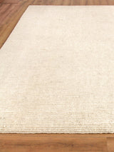 Exquisite Rugs Kaza Hand-knotted New Zealand Wool 4100 White/Ivory 2' x 3' Area Rug