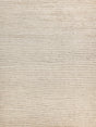 Exquisite Rugs Kaza Hand-knotted New Zealand Wool 4102 Light Silver/Ivory 2' x 3' Area Rug