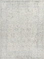 Exquisite Rugs Tuscany Hand-loomed Wool/Bamboo Silk 4104 Beige/Blue 7' x 40' Area Rug