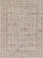 Exquisite Rugs Harper Hand-knotted New Zealand Wool 4393 Beige/Blue 8' x 17' Area Rug