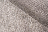 Exquisite Rugs Plush Hand-knotted Bamboo Silk/Mohair 4396 Light Silver 4' x 6' Area Rug